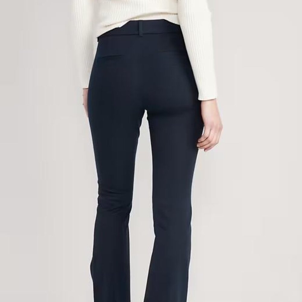 NWT Old Navy High-Waisted Pixie Flare Pants - Picture 4 of 12